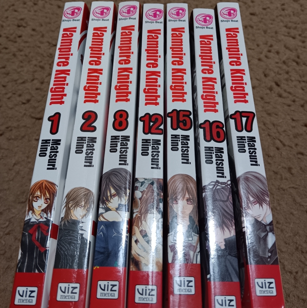Vampire Night Books 1,2,8,12,15,16,17